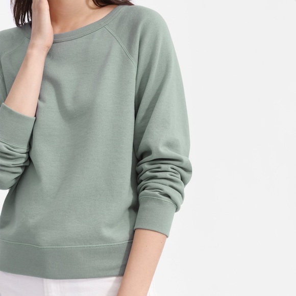 Everlane Sweaters - Everlane Lightweight French Terry Crew
